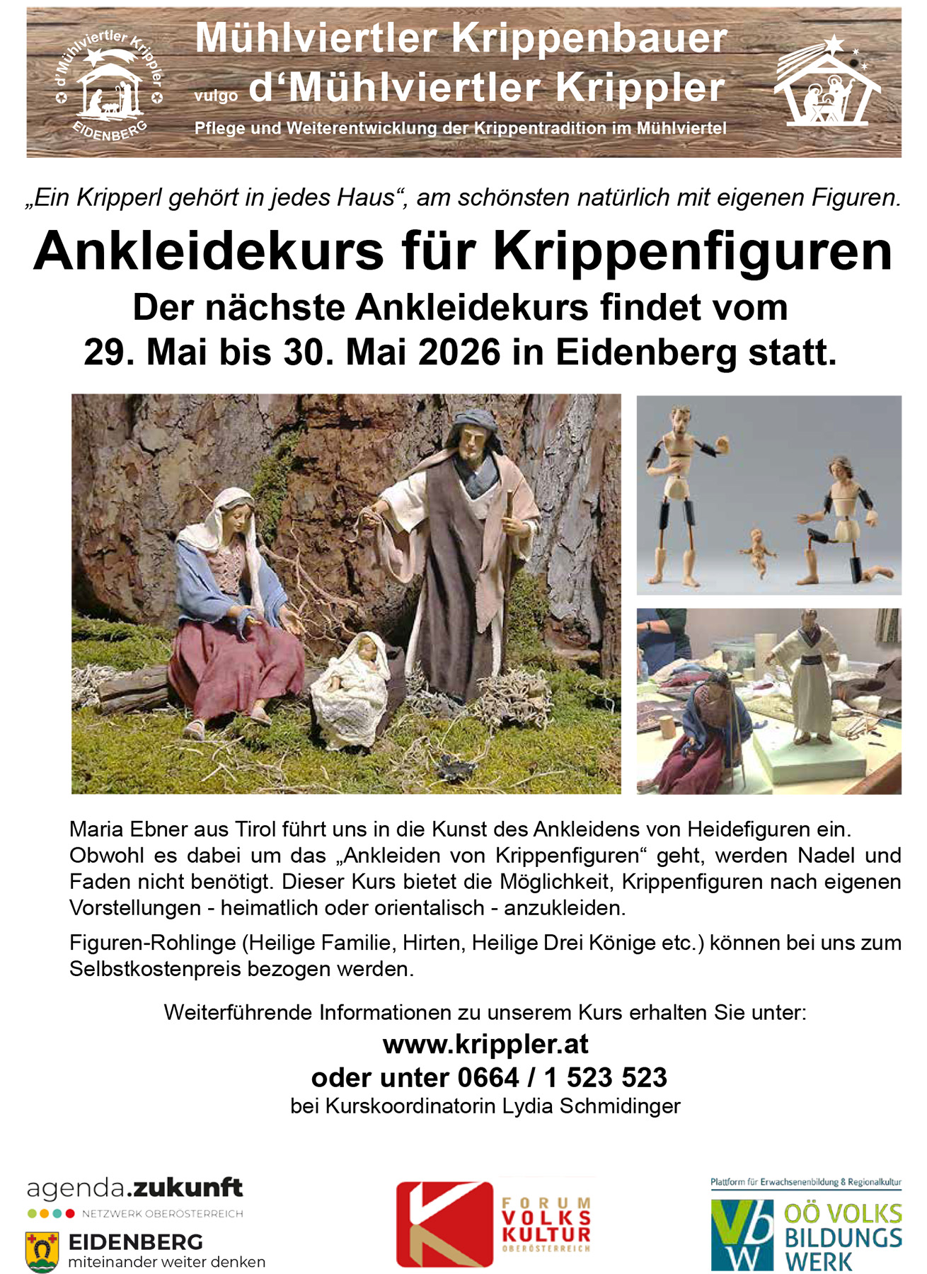 Ankleidekurs Flugblatt 2026 Mai